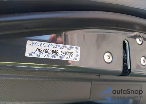 2023 Hyundai Kona Sel from USA, damaged, VIN KM8K6CAB4PU040735